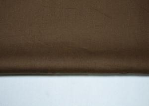 Elegant Dark Khaki Plain Weave Fabric Reactive Dye With Harmless Material