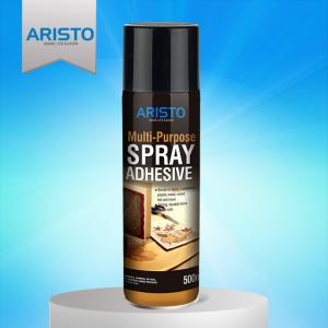  600ml Waterproof Aristo Textile Spray Adhesive Non Yellowing Manufactures