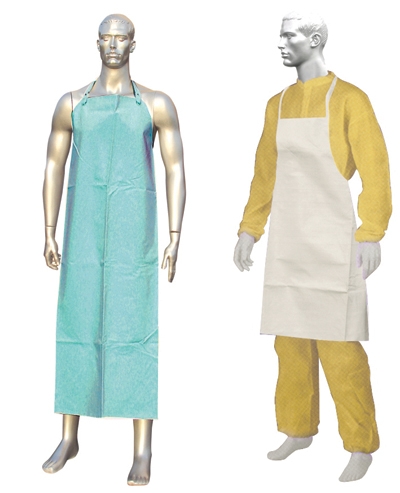 Transparent Disposable Plastic Aprons For Adults Polyethylene S-XXL