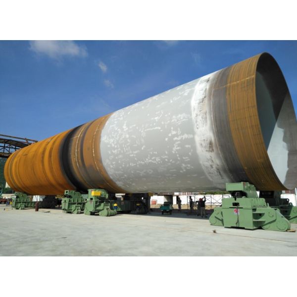 10m 700T Pipe Welding Rollers Mobile On Rail