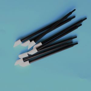  Black PP Stick 8mm PU Foam Swab High Absorbency Printhead Cleaning Swab Manufactures