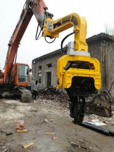 China High Frequency Hydraulic Vibratory Pile Hammer Excavator Mounted Pile Driver on sale