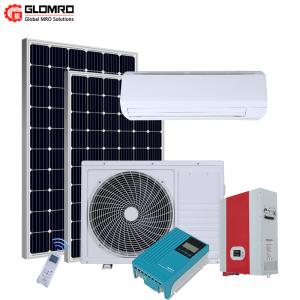  1 Ton 1400W Solar Powered Air Conditioner Air Cooler Wall Split Off Grid Dc 48V 60V 18000 Btu Manufactures