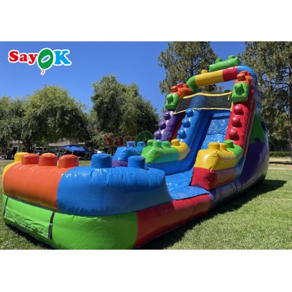 Outdoor Inflatable Slide Simple PVC Inflatable Bouncer Slide Blow Up Double Dry Slide Inflatable Slide For Kids