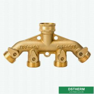  CW617N Garden Hose Pipe Fittings Shut Off Brass Valve Union Manufactures