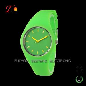 China Promotional smooth silicone ice style watch as gift for Christmas promotion on sale