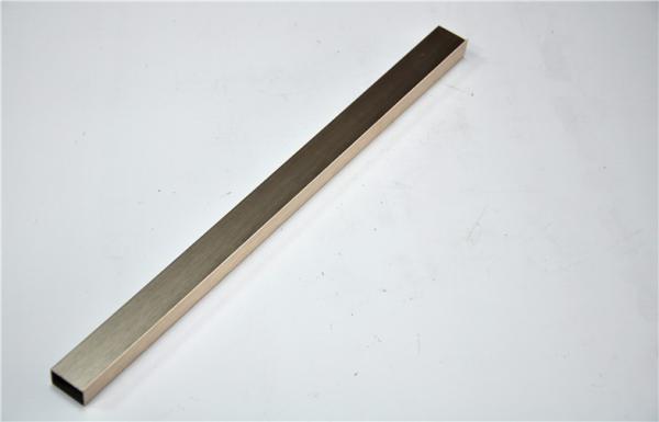 Quality Champange Decorative Aluminum Extrusions Profiles Aluminium Frame 6063-T5 for sale
