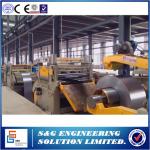 High Production HPC Type Steel Coil Slitting Machine With Precision Leveller