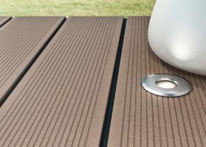 Recyclable Wood Plastic Composite Decking Board For Outdoor Balcony