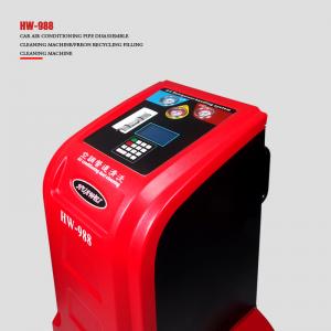 China Pipe Cleaning 1HP R134a Refrigerant Recovery Machine With Condenser on sale
