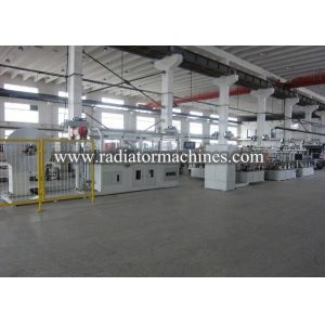 Buy cheap Auto Radiator Fin Machine 5700X1500x2200 Dimension 280m/Min Feeding Speed from wholesalers