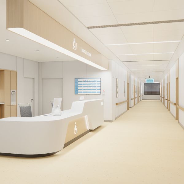 Rubber Flooring For Slip-Resistant And Shock-Absorbent Floors In Healthcare