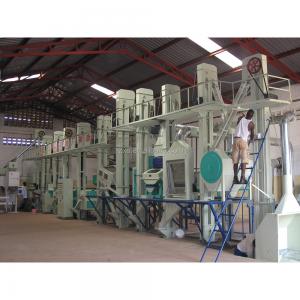 China Complete Rice Mill Plant with Professional 100 tons per day modern rice milling machinery on sale