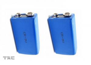 China 9V Primary Lithium Li-Mn Battery 600mAh for Security Devices 26.5 X 48.5mm on sale