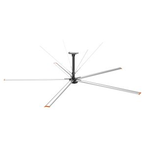 Large Scale Air Movement 6 Blades HVLS Ceiling Fan With Cooling Motor