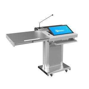  Smart Multi Media Podium , Computer Lectern Educational Equipment Manufactures