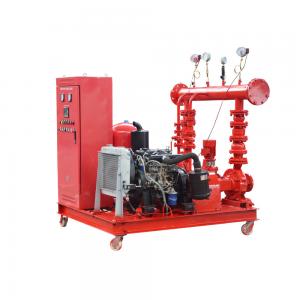  90HP 7.5KW Diesel Fire Pump Package Emergency Fire Water Pump System Manufactures
