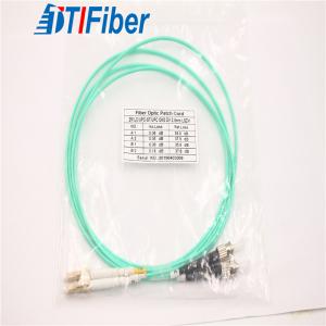  Duplex Fiber Optic Patch Cables Connector Types 2.0MM OM3 Diameter LC/UPC-ST/UPC Manufactures