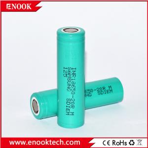  In stock 18650 samsung 20R 3.7v 2000mah 18650 Lithium Rechargeable Li-ion Battery For Battery Pack Manufactures