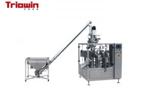 Tomato Jam Automatic Plastic Bag Sealing Machine , Four Sides Plastic Pouch Packing Machine