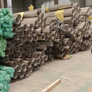 China SCH5 SCH10 304 Stainless Steel Pipe ERW Welded Stainless Pipe OD10 - 406mm for Structure on sale