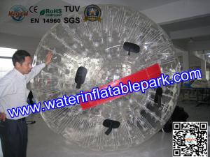  Funny Commercial Interesting Inflatable Blue Land Zorb Ball 3m x 2m Manufactures