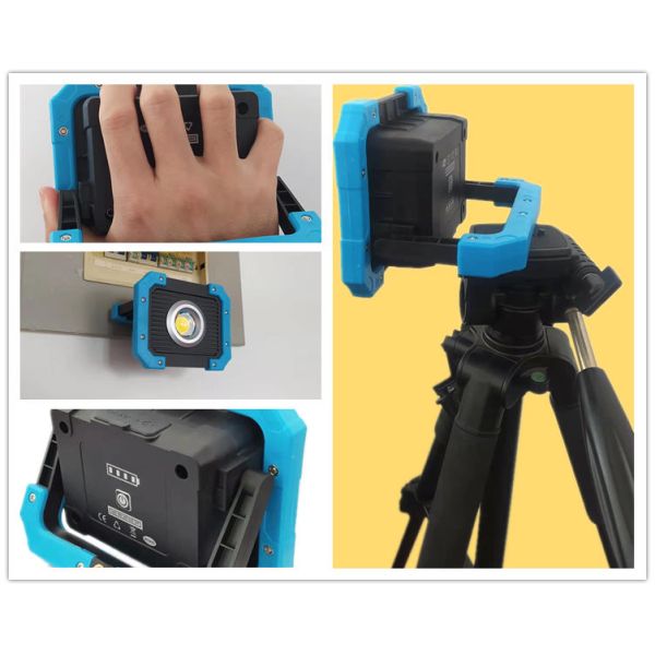 10W Type - C Rechargeable Work Led Light Mini Size Impact Resistance