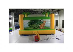  Hawaii Coconut Tree Tropical Style Inflatable Bounce House For Children Manufactures