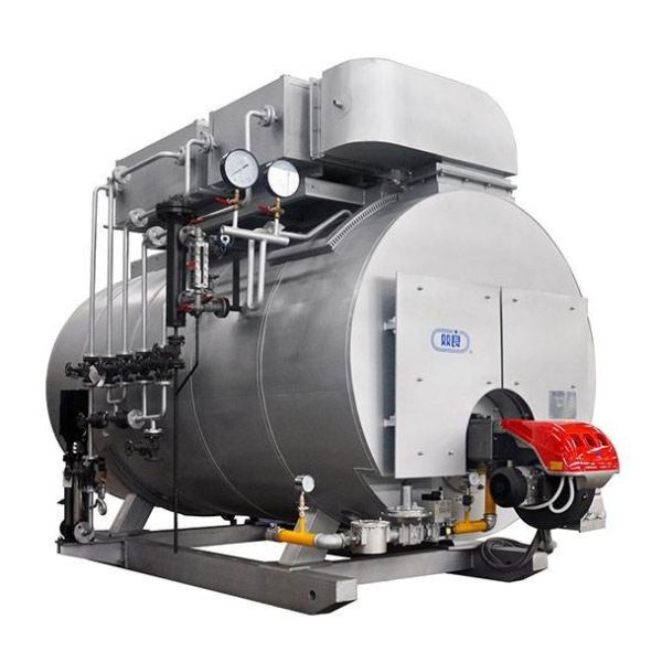 Industrial Gas Condensing Boiler , High Mass Condensing Boiler Horizontal Three Way Combustion