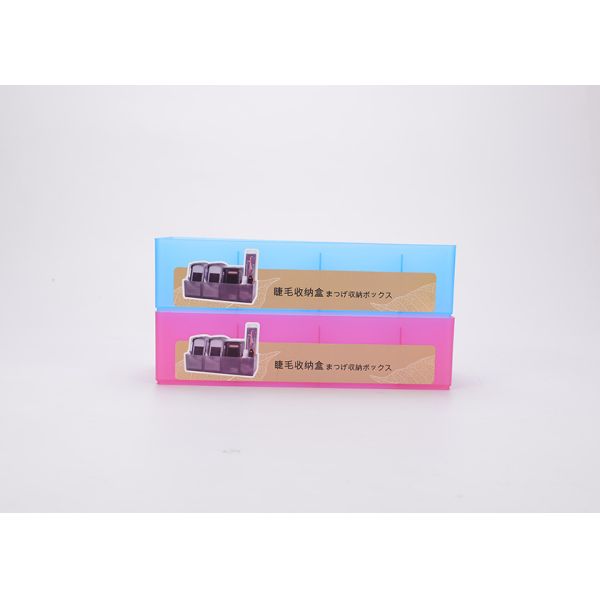 Plastic Eyelash Extension Tools Grafting Eyelash Collecting Box Beauty Cilia Tool Sorting Box