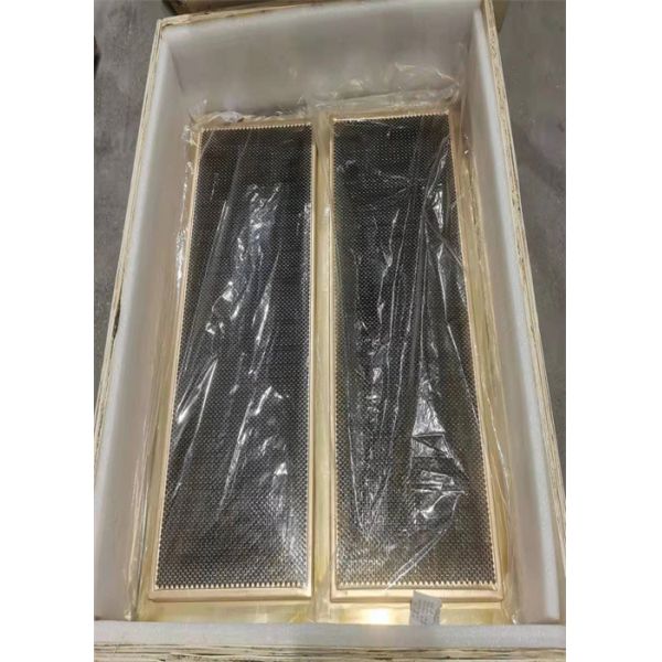 Brass Material Honeycomb Waveguide Air Vents Punching Frame