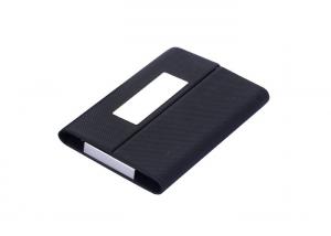  Magnetic PU Leather Name Card Holder Digital Printing Magnetic Card Case Manufactures