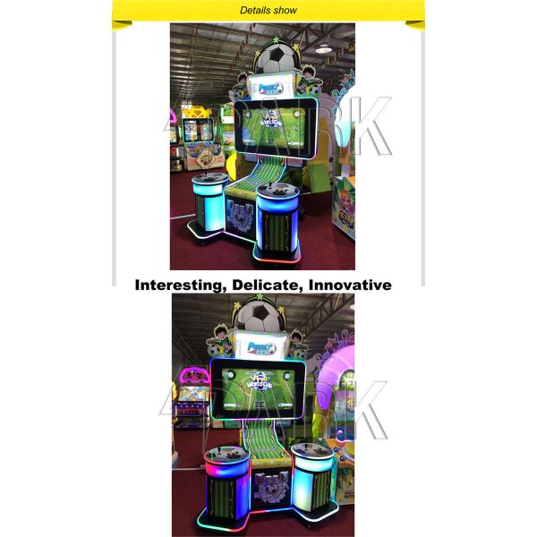 Luxury Redemption Game Machine 3D Football World Cup Team Game Simulator