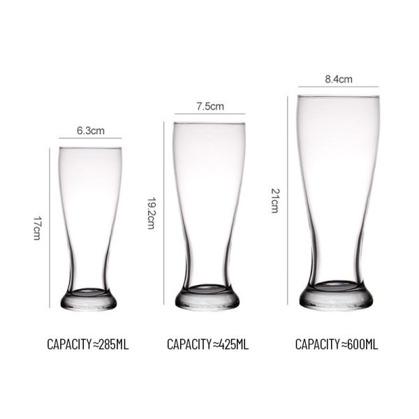 Factory B2B Custom 10-15oz Beer Glasses: Bulk Stock,Fast Delivery–Ideal for Large-Scale Procurement