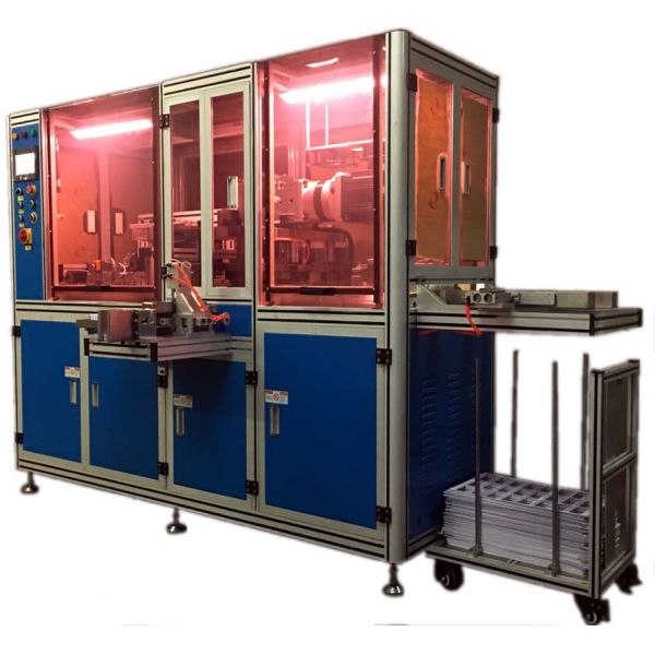 Plastic PVC CR80 Cards Die Cutting And Sorting Machine Full Automatic YLPS-1