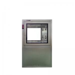 China SUS304 Stainless Steel Air Shower Cleanroom Pass Box 500mm on sale
