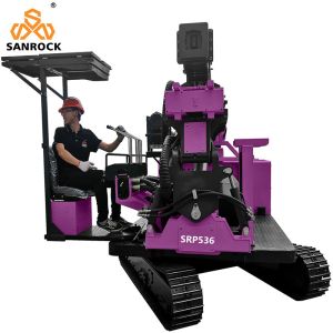 China Pile Driving Rig Portable Solar Piling Machinery Hydraulic Diesel Pile Driver Machine on sale