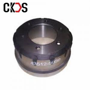 China Chinese Factory Diesel Hino Truck Spare Parts  Brake Drum 43512-5050 Japanese Truck Air Brake  Parts on sale