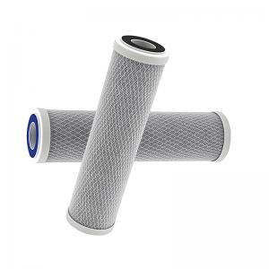  Eco-Friendly 10 inch Sinter CTO Filter Tube Replacement Carbon Filter Cartridge for Refillable Water Filter Manufactures