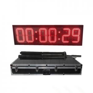 China Wireless Control Digital Led Clock With Carry Case on sale