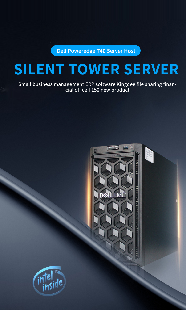 Dell PowerEdge T40 Server 2224G 8GECC 1T DVDRW tower server
