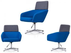  Upholstered Swivel Workspace Lounge Chair For Office OEM Manufactures