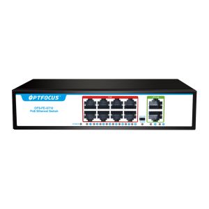 Buy cheap Factory OEM/ODM 8 Port POE Switch 8*1000mbps POE port,2*1000mbps Uplink Port for from wholesalers