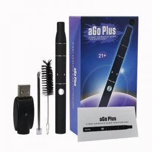 China AGO Plus 2 in 1 Ceramic Disc Vaporizers Dry Herb Wax Upgraded aGo g5 on sale
