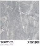 600x600mm Ceramic Interior Marble Inkjet Floor Tile Durability Matt Rustic