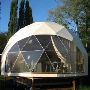  Waterproof Inflatable Dome Tent House Customized 6m Geodesic Dome Tent Manufactures