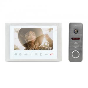 Hot sale RJ45 video door bell 2.0MP high definition video door phone with function of motion detection & unlocking