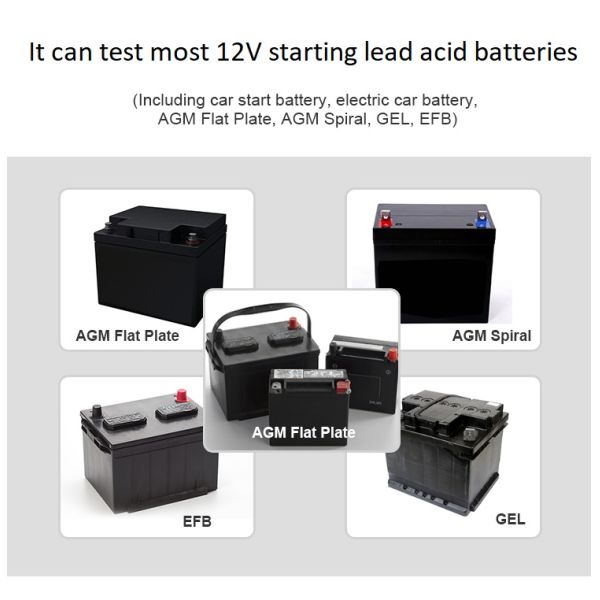 2.0" MSDS 100-2000BCI Car Battery Tester KONNWEI KW208