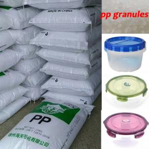  MFR50 PP Plastic Resin Granules For Plastic Food Storage Container Manufactures