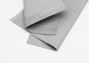 China 50m-100m Length Fireproof Fiberglass Fabric , Coated High Temperature Fiberglass Cloth on sale
